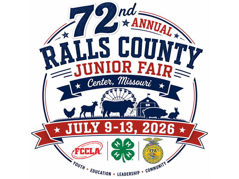 Logo for 2026 Ralls County Jr Fair